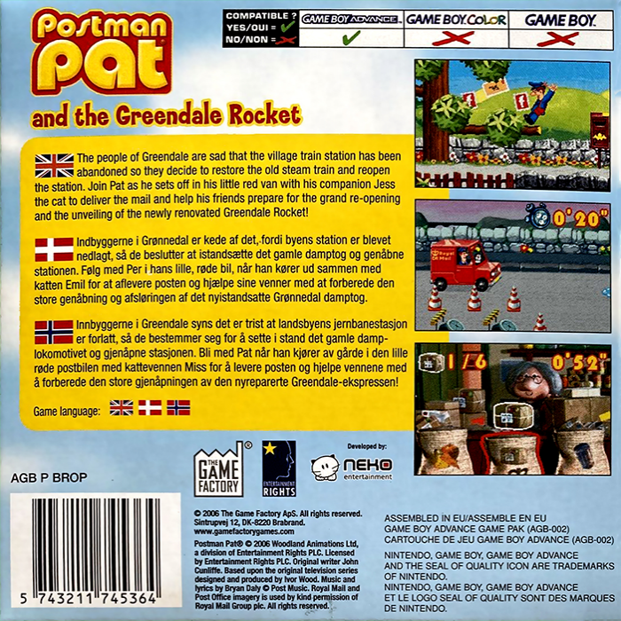 Postman Pat And The Greendale Rocket dos