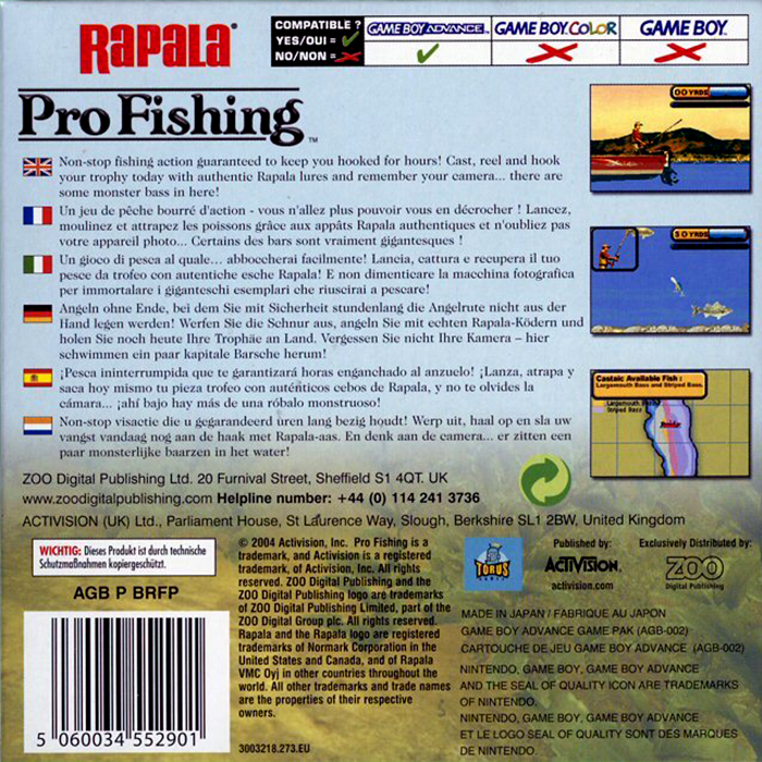 Rapala Pro Fishing - Dos