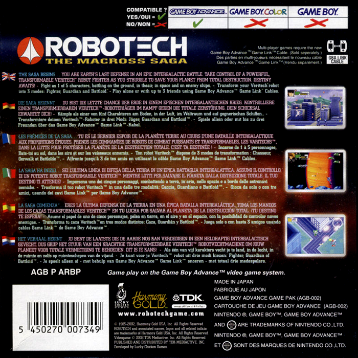 Robotech: The Macross Saga - Dos