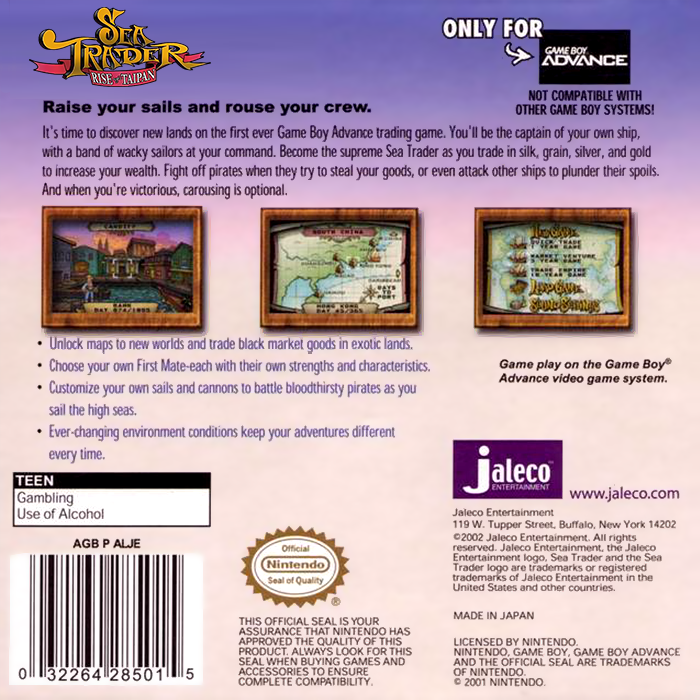 Sea Trader : Rise of Taipan - Dos