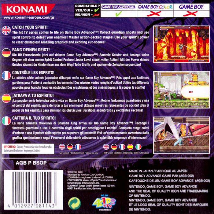 Shaman King : Master of Spirits 2 - Dos