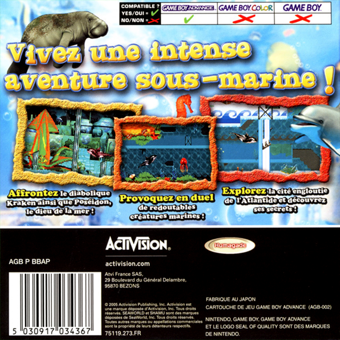 Shamu's Deep Sea Adventures dos