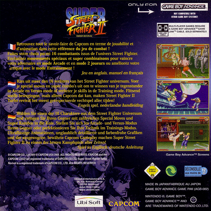 Super Street Fighter II Turbo Revival dos