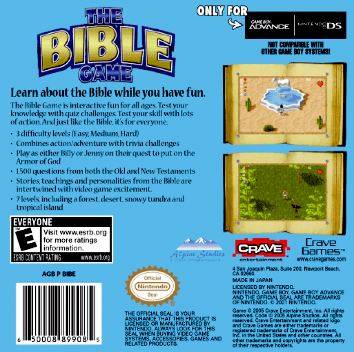 The Bible Game dos