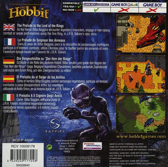 The Hobbit dos