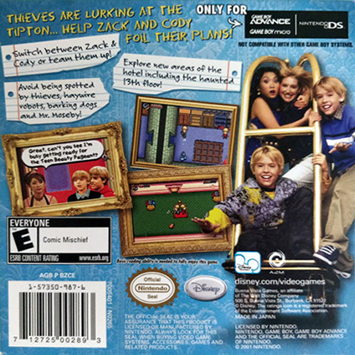 The Suite Life of Zack & Cody : Tipton Caper dos