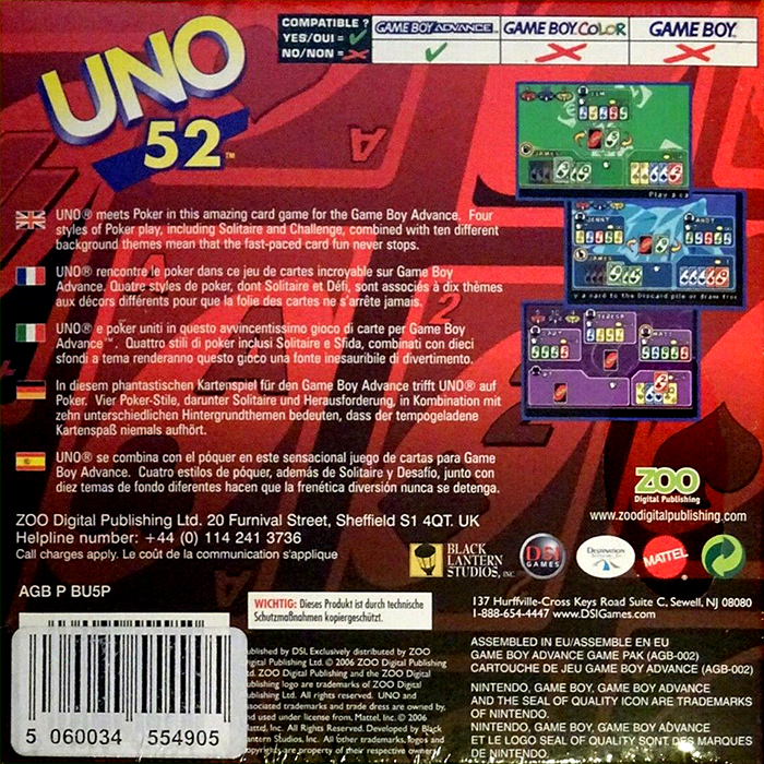 Uno 52 - Dos
