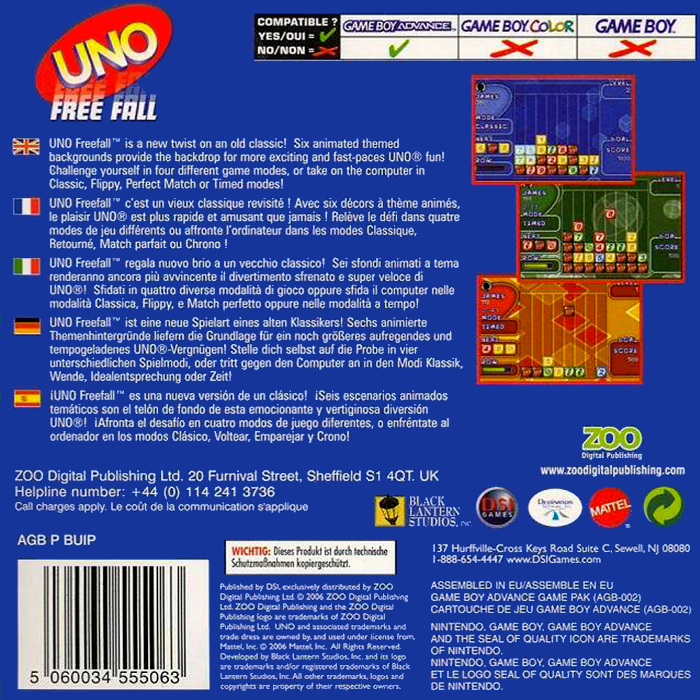 Uno Free Fall - Dos