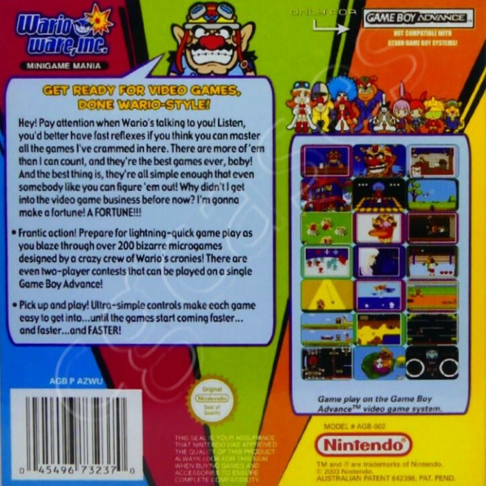 WarioWare, Inc. : Mega Microgame$! - Dos
