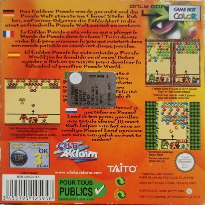 Bust-A-Move Millennium - Dos