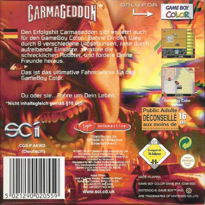 Carmageddon : Carpocalypse Now - Dos