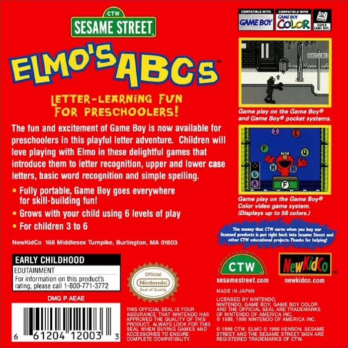 Elmo's ABCs - Dos