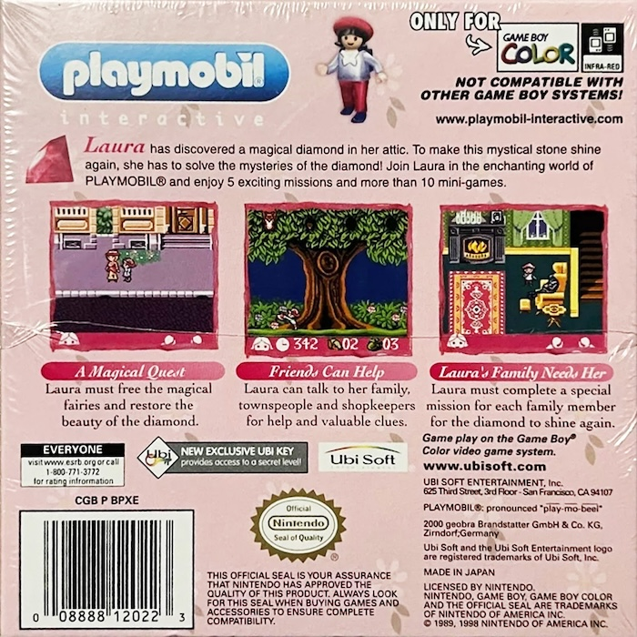 Laura et le Secret du diamant - Dos