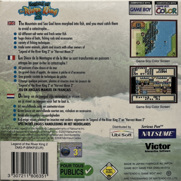 Legend of the River King 2 - Dos
