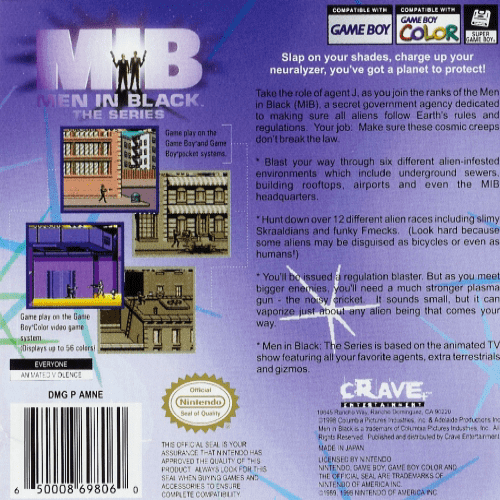 Men In Black : The Series - Dos