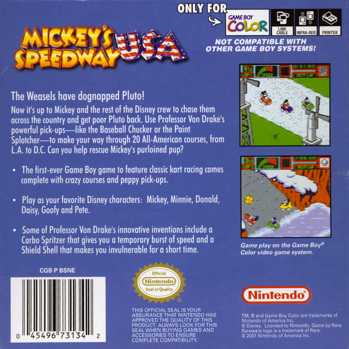 Mickey's Speedway USA - Dos