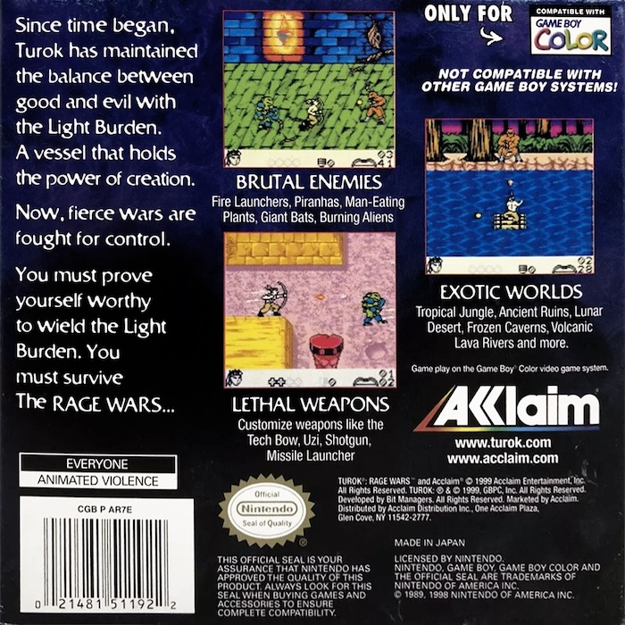 Turok : Rage Wars - Dos