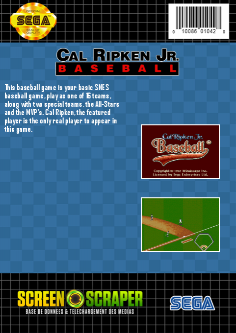 Cal Ripken Jr. Baseball - Dos