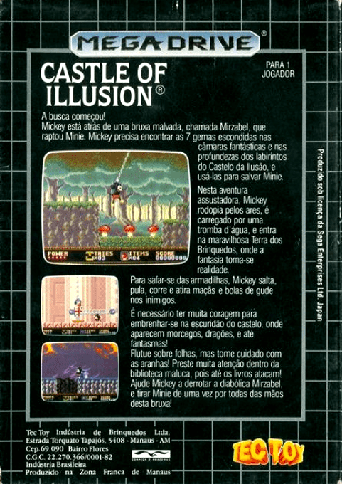 Castle of Illusion Starring Mickey Mouse - Dos