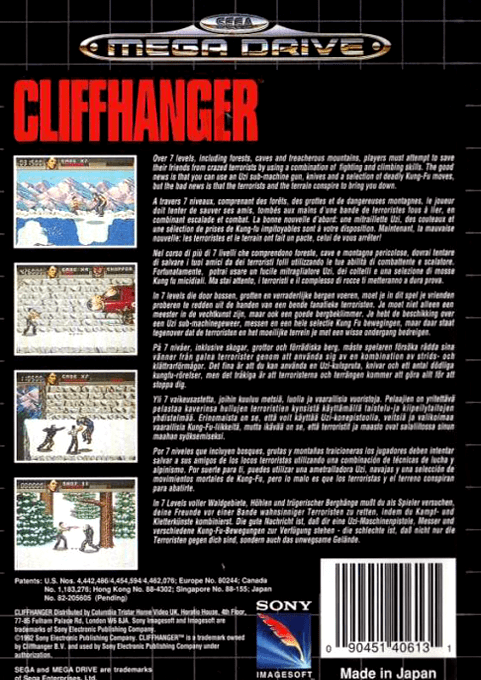 Cliffhanger - Dos