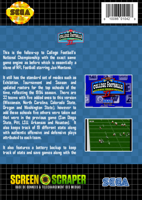 College Football's National Championship 2 dos