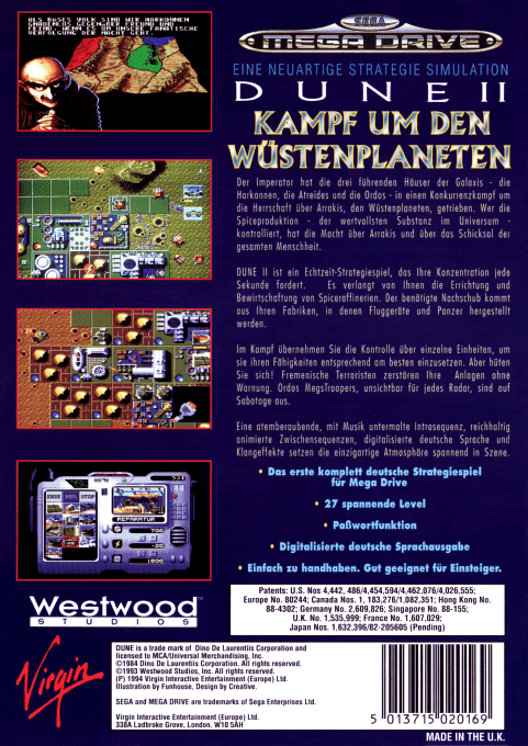 Dune : The Battle for Arrakis - Dos