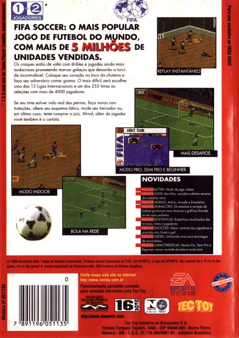 FIFA Soccer 97 - Dos