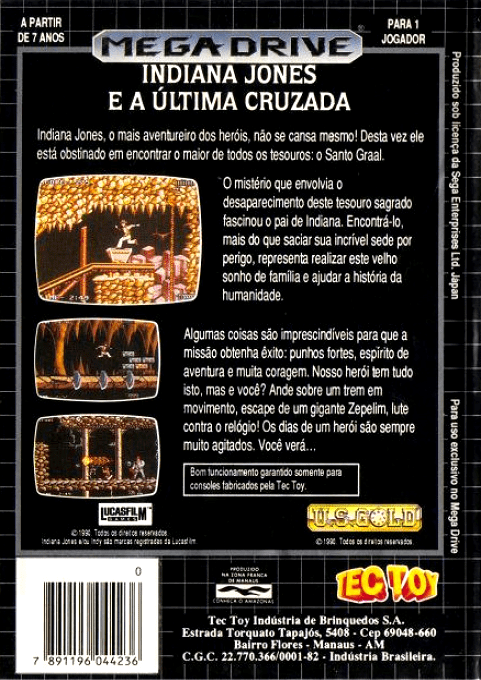 Indiana Jones and the Last Crusade - Dos