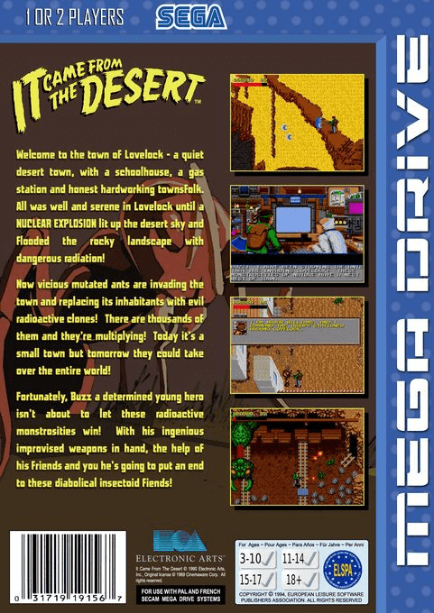 It Came from the Desert dos