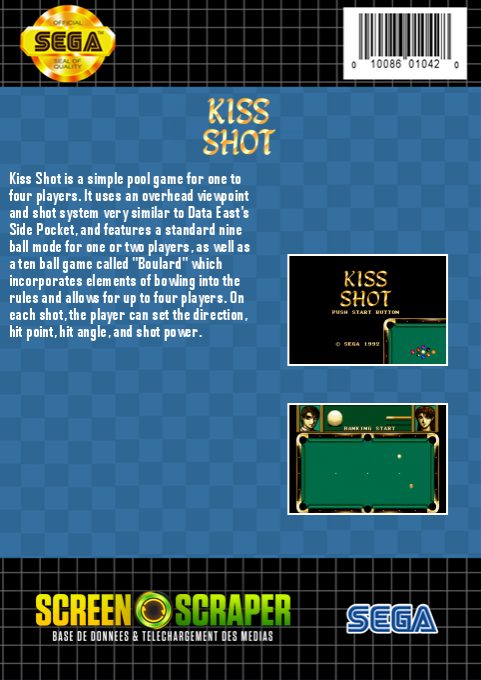 Kiss Shot dos