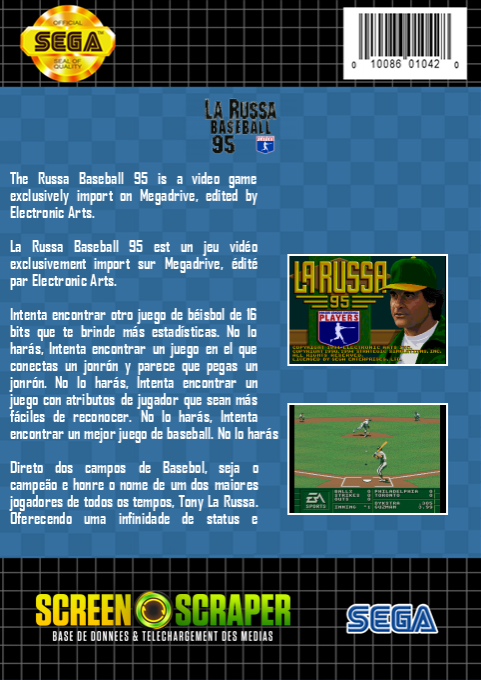 La Russa Baseball 95 - Dos