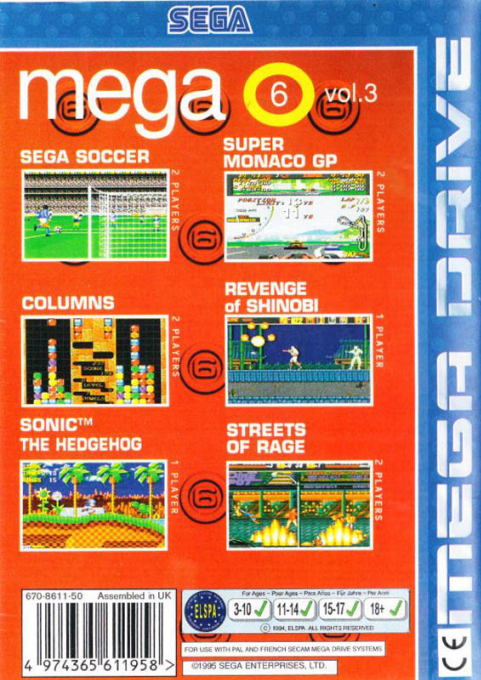 Mega Games 6 Vol. 3 - Dos