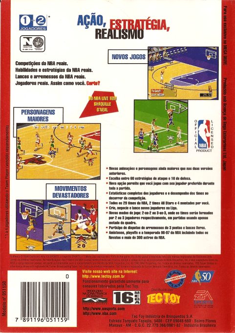 NBA Live 97 - Dos