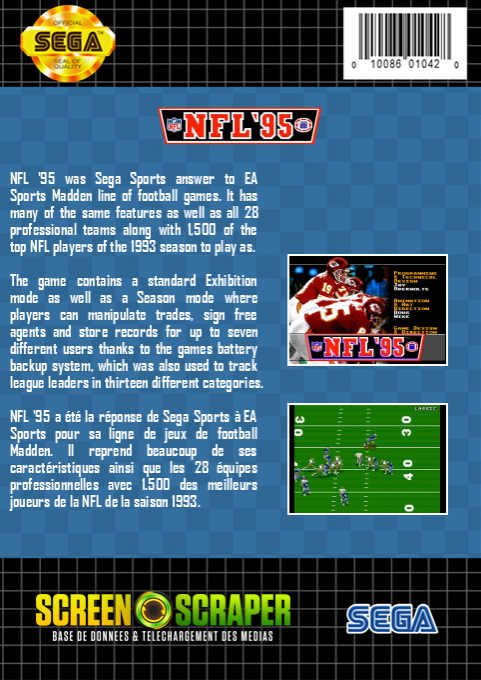 NFL '95 - Dos
