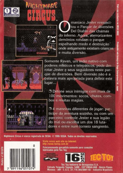 Nightmare Circus dos