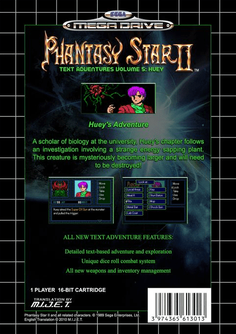 Phantasy Star 2 - Huey's Adventure dos