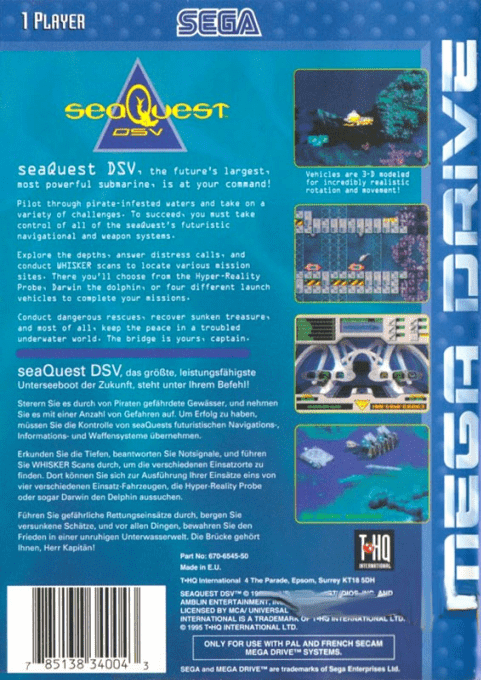 SeaQuest DSV - Dos