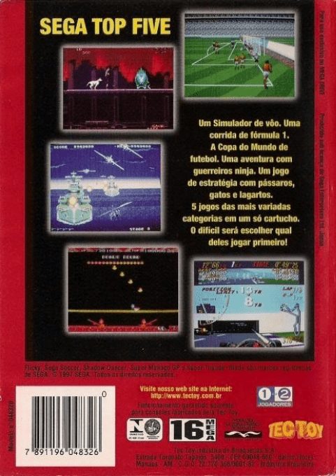 Sega Top 5 dos