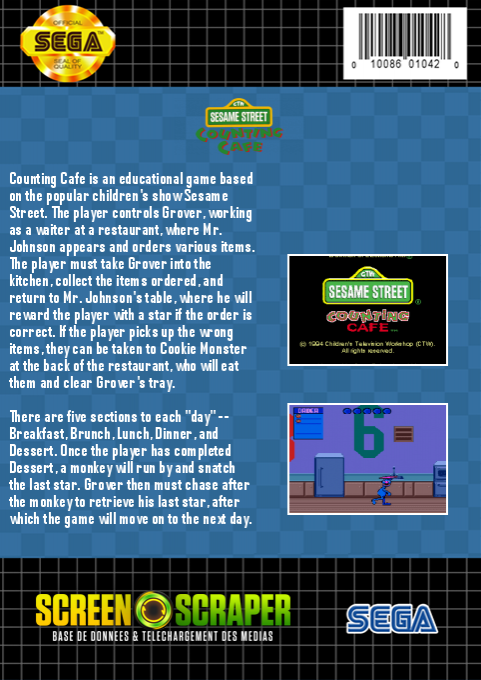 Sesame Street Counting Cafe dos