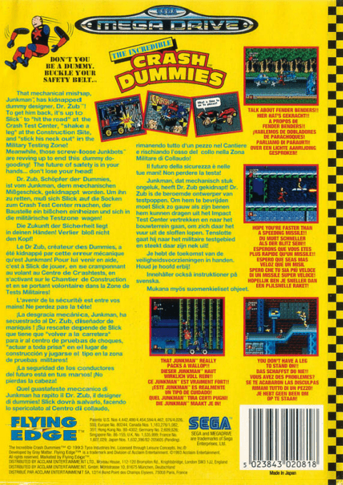 The Incredible Crash Dummies - Dos