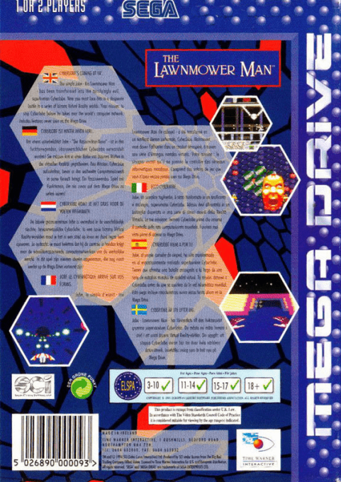 The Lawnmower Man dos