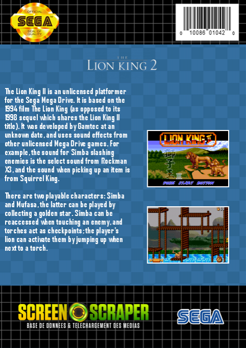 The Lion King 3 - Dos