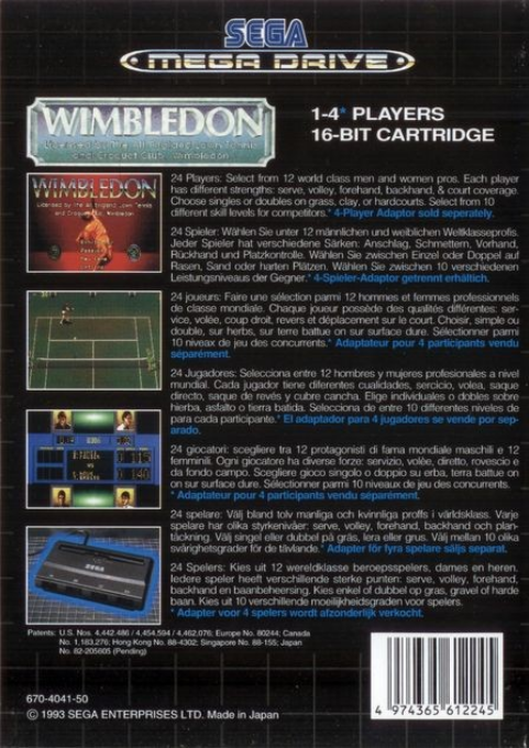 Wimbledon Championship Tennis - Dos