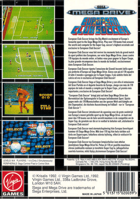 World Trophy Soccer - Dos
