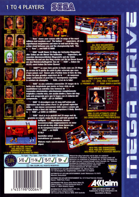 WWF Raw dos