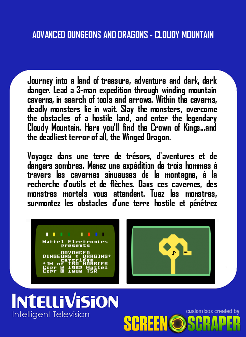 Adventure -AD&D- Cloudy Mountain - Dos