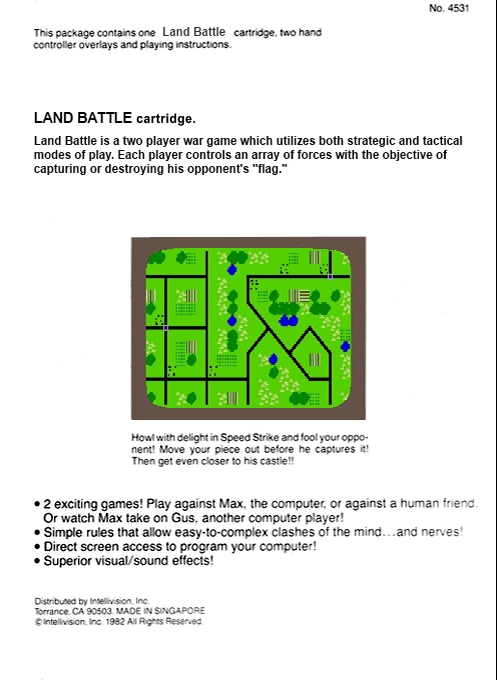 Land Battle - Dos