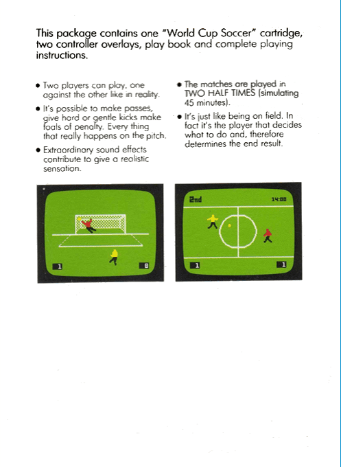 World Cup Football - Dos
