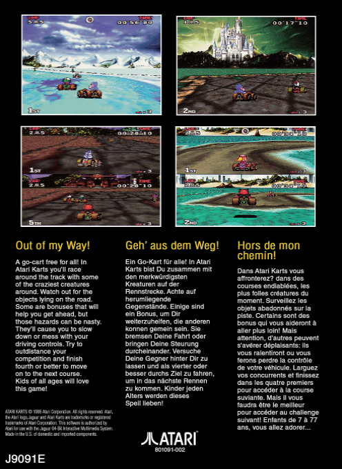 Atari Karts - Dos