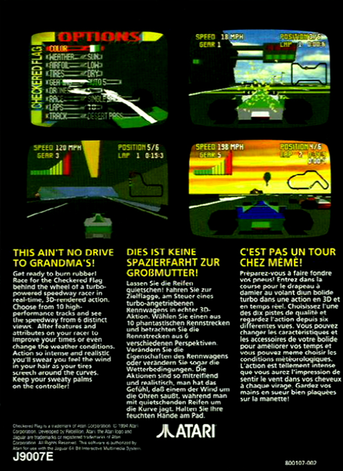 Checkered Flag - Dos